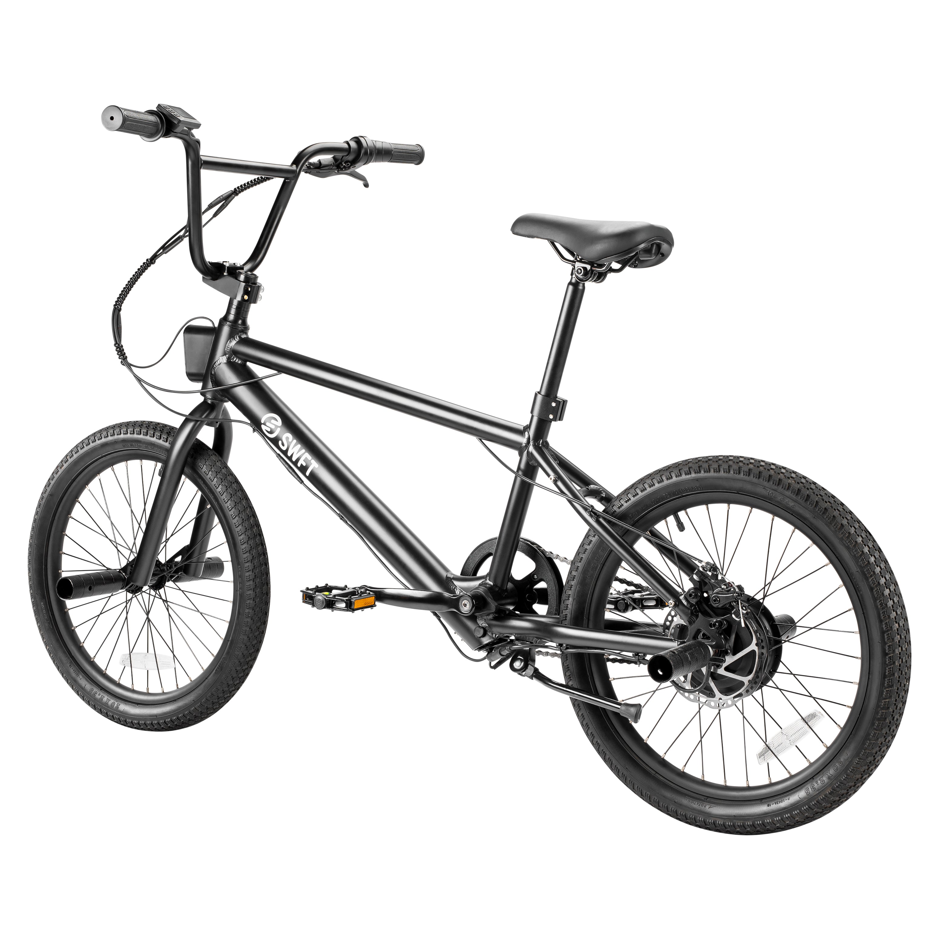 SWFT BMX 350W Class 2 Sport E bike with Pedal Assist Pegs